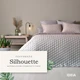 Покрывало с подушками на кровать IDEIA Silhouette стеганое двустороннее 220 х 240 см + 2 подушки 50 х 70 см Бежевый (4820227286270) - изображение 3