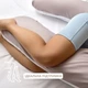 Подушка П-форма IDEIA 140х75х20 см U-shape для беременных, реабилитации и повседневного комфорта С наволочкой на молнии Антиалергенная Мята (4820182650116) - изображение 11