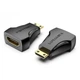 Адаптер Vention HDMI — mini-HDMI (F/M), чорний (AISB0) ( Чорний ) - зображення 1