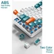 Клавиатура Aula F2088 PRO Plus 9 Orange Keys KRGD Blue USB UA White/Blue (6948391234908) - изображение 4