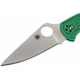 Ніж Spyderco Delica 4 Flat Ground ACX 390 Green (C11FPGR) - зображення 4