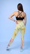 Лосины леггинсы женские спортивные с эффектом push-up (пуш-ап) Бесшовные Тайтсы Бежевый размер М (70031) - изображение 3