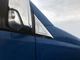 Накладка возле зеркал (2 шт, нерж) OmsaLine - Итальянская нержавейка для Mercedes Sprinter 2006-2018 гг - изображение 2