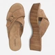 Женские шлепанцы кожаные Lasocki DOLTO WI30-423198 5904862832753 37 23.3 см Коричневые (5904862832807) - изображение 4