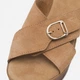 Женские шлепанцы кожаные Lasocki DOLTO WI30-423198 5904862832753 37 23.3 см Коричневые (5904862832807) - изображение 7