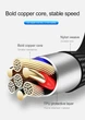 Дата-кабель 3 в 1 Lightning + MicroUSB + Type-C to USB 1m Hoco X26 - изображение 6