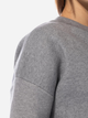 Джемпер жіночий Olaf Knit Varsity Crewneck W140703-GREY XS Сірий (8720104769864) - зображення 4