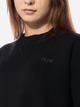 Sweter damski długi luźny Olaf Knit Varsity Crewneck W "Black" W140703-BLACK XS Czarny (8720104769901) - obraz 3