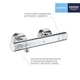Смеситель термостатический для душа Grohe QuickFix Precision Get 34773000 - изображение 3