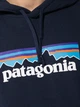 Худи оверсайз мужское Patagonia P-6 Logo Uprisal Hoody "New Navy" 39622-NENA L Темно-синее (194187655976) - изображение 4
