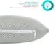 Подушка Papaella ортопедическая Бейби Maxi 25х26х8/3.5 Серая (4820227281718) - изображение 6