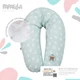 Подушка для беременных и кормления Papaella 30х170 см Корона Мятно-бежевая (4820227284993) - изображение 3