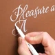 Ручка капілярна для каліграфії faber-castell pitt calligraphy колір білий № 101 - зображення 5
