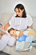 Плед-покрывало Papaella Baby 90х120 см Киса Голубой (4820182658150_1) - изображение 4