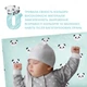 Наволочка IDEIA Papaella Панда Бязь Мятная 40x60 см (2200004313177) - изображение 5