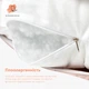 Подушка для беременных и отдыха Sleepingg U-Shape формы Антиаллергенное волокно с наволочкой и молнией Беж (4820227283460) - изображение 10