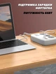 Сетевой фильтр удлинитель 3 евро розетки 4USB с быстрой зарядкой 65Вт с защитой с заземлением + кабель 2 метра Ldnio GaN 3250W/13A PD3.0 65W Белый - изображение 4