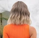Женский парик с короткой стрижкой HAIRCUBE LC058-1 из синтетических волос Lichtbruin Ombre (78271554) - изображение 3
