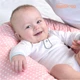 Подушка для годування Стандарт Sleepingg 190х30х18 см Горошок Пудра (4820227285105) - зображення 3