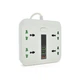 Мережевий фільтр живлення Voltronic TВ-Т18, 4роз, 2*USB+PD White (OS-Т18-White) - изображение 1