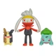 Набор фигурок Pokemon W18 Morpeko Bulbasaur Raboot Разноцветный 3 шт KD228129 - изображение 1