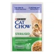 Консервированный корм Purina Cat Chow Sterilised С ягненком и зеленой фасолью для стерилизованных кошек 85 г (7613037025484) - изображение 1
