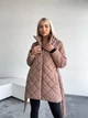 Жіноча куртка 50-52 XL-2XL Бежевий - зображення 4