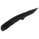 Розкладний ніж SOG SOG-TAC AU, Black, Partially Serrated (SOG 15-38-02-57) - зображення 4