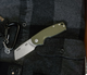 Розкладний ніж SOG Stout SJ, OD Green, Cleaver, Stonewash (SOG 16-03-06-57) - зображення 12