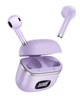 Наушники гарнитура беспроводные Hoco EQ1 (TWS) purple - изображение 5
