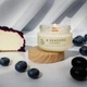 Соевая ароматическая свеча Blueberry Cheesecake, 100 мл, хлопковый фитиль, ручная работа, 21ч - изображение 1