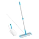 Набор швабра для мытья полов + насадка для пыли 2 в 1 e-Cloth Easy-Click Telescopic Pole+ Duster head 743541 - изображение 2