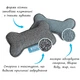 Шкребок для мисок домашніх тварин e-Cloth Pet Bowl Scrubber 211643 - зображення 3