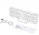 Часы электронные LED VST 6803 настольные от сети Белая подсветка большие цифры - изображение 2