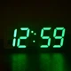 Часы электронные LED VST 6803 настольные от сети Зеленая подсветка большие цифры - изображение 1