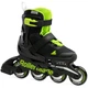 Роликові ковзани Rollerblade Microblade 2023 black-green 36.5-40 07221900-T83 - зображення 1