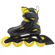 Роликові ковзани Rollerblade Fury 2023 black-yellow 33-38 07373500-800 - зображення 3
