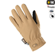 Перчатки thinsulate soft shell m-tac m coyote brown - изображение 3