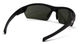 Очки поляризационные защитные 2в1 Venture Gear Tensaw Polarized (forest gray) чёрно-зелёные - изображение 4