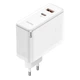 Зарядное устройство Baseus USB/Type-C 100W PD/QC +&nbsp;кабель Type-C GaN5 Pro White (CCGP090202) - изображение 1