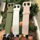 Ремінець силіконовий з металевою капсулою Mi Jobs Premium Comfort для фітнес браслета Xiaomi Mi Band 3 4 5 6 Білий (mrk2228) - зображення 2