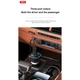 FM модулятор XO BCC08 автомобільний зарядний пристрій MP3/PD/2USB/3,1A Чорни (XO-BCC08) - изображение 10