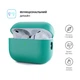 Чехол для наушников Armorstandart Silicone Case для Apple Airpods Pro 2 Mint Green (ARM64538) - изображение 2