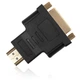Перехідник HDMI AM to DVI 24+5 F Vinga (VCPAHDMIM2DVIFBK) - зображення 3