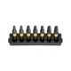 Набір біт DeWALT в касеті для Tough Case, FlexTorq, L 25 мм, SQ1-2 шт, SQ2-3 шт, SQ3-2 шт (DT70815) - зображення 1