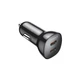 Зарядное устройство Choetech car 2хUSB-C 40W PD black (TC0008-BK) - изображение 2