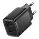 Зарядное устройство Baseus Compact Charger 2U Black (CCXJ010201) - изображение 2