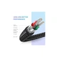 Дата кабель Type-C - Type-C 1.0m US261 3A Alum. Braid Gray\Black Ugreen (50150) - изображение 6