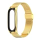 Mеталлический ремешок Миланская Петля Milano Jobs Xiaomi Mi Band 6/5/4/3 золото (mrk3064) - изображение 1