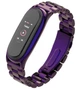 Ремешок MiJobs Plus металлический для Xiaomi Mi Band 5/6/4/3 Purple (mrk3001) - изображение 1